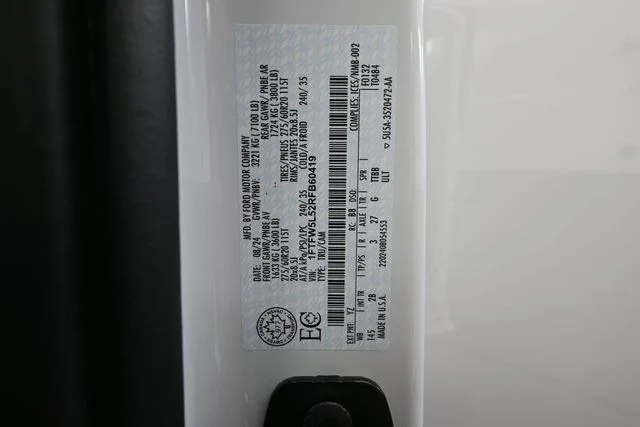Certified Used 2024 White Ford Lariat image 54