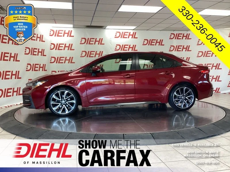 Used 2022 Red Toyota SE image 4