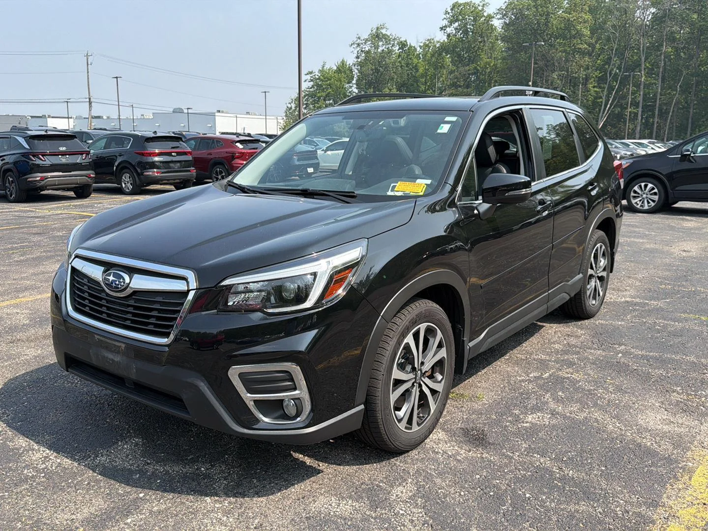 Used 2021 Crystal Black Silica Subaru Limited image 12
