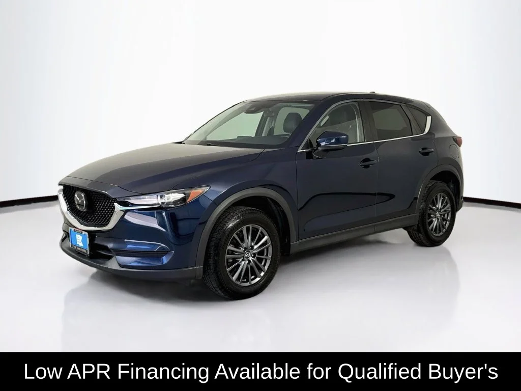 Used 2019 Deep Crystal Blue Mica Mazda Touring image 3