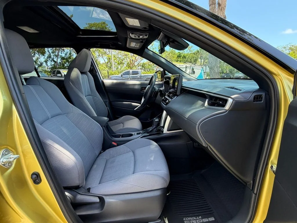 Used 2024 Black Toyota Hybrid SE image 16