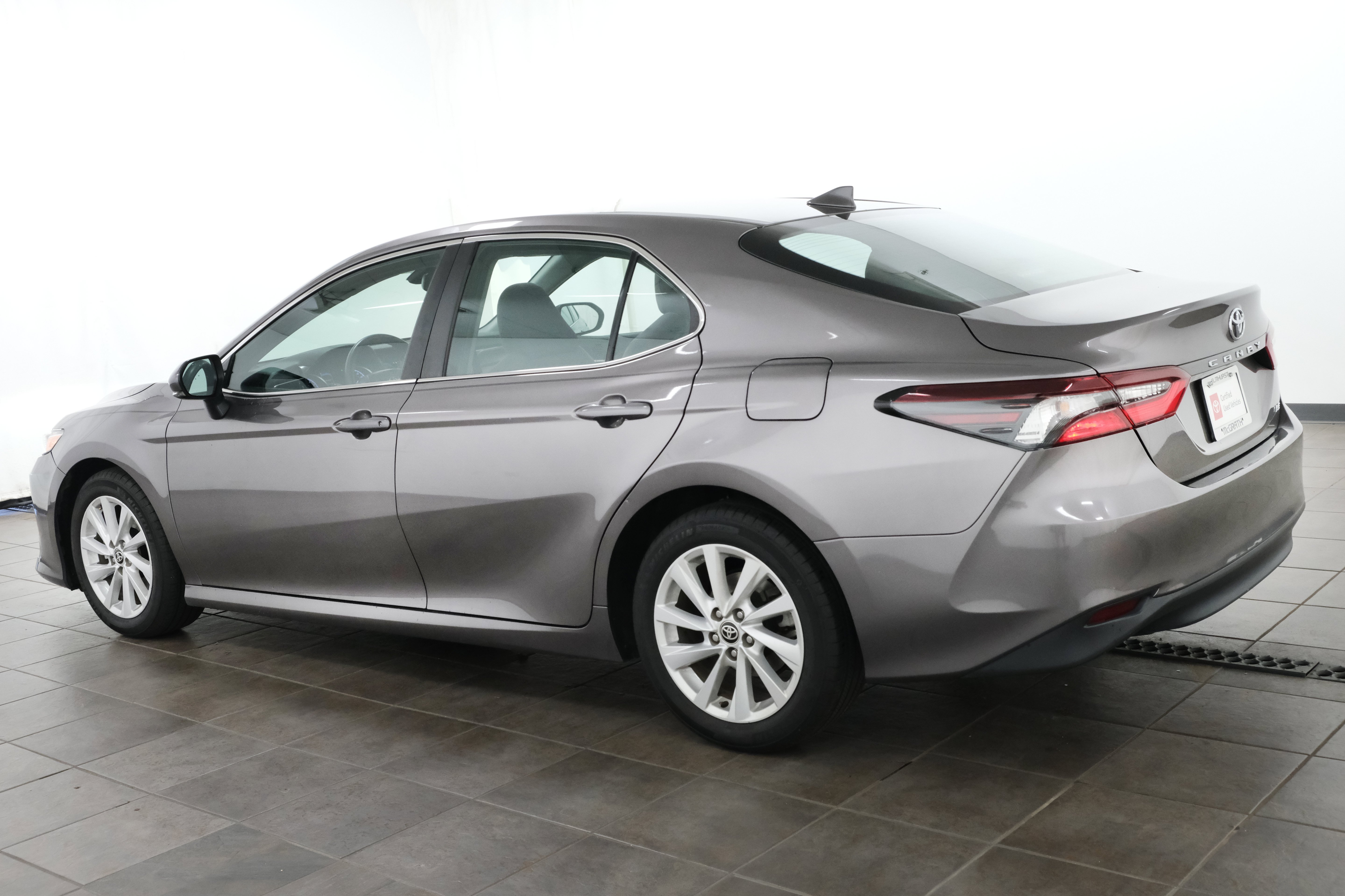 Certified Used 2024 Predawn Gray Mica Toyota LE image 4