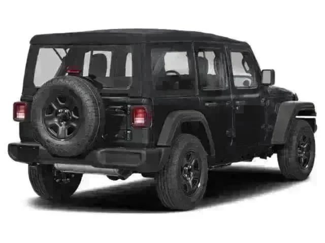 New 2026 Black Clear-Coat Exterior Paint Jeep Rubicon image 2