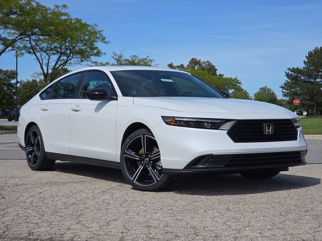 New 2026 Platinum White Pearl Honda Sport image 2