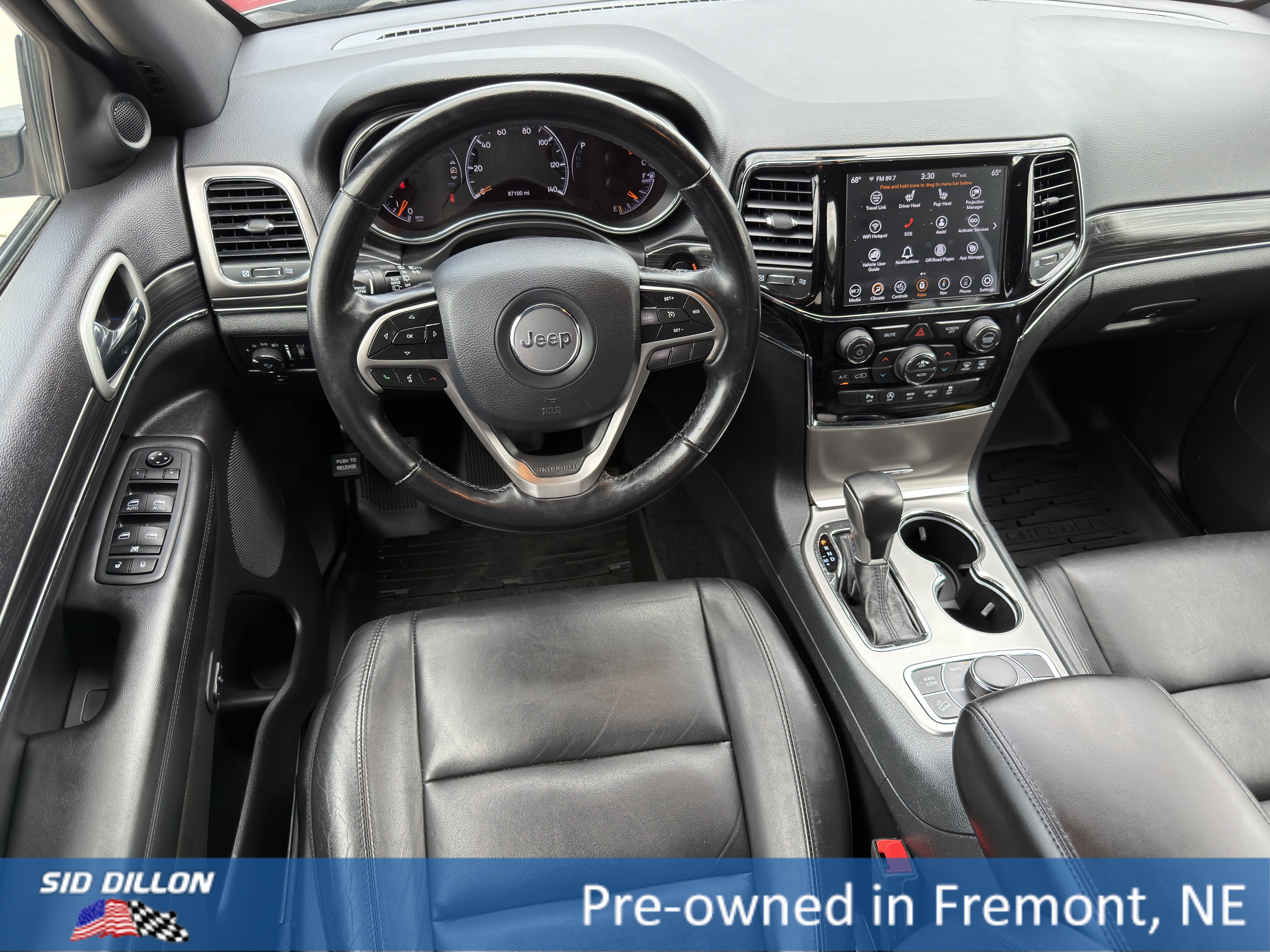 Used 2020 Granite Crystal Metallic Clearcoat Jeep Limited image 9