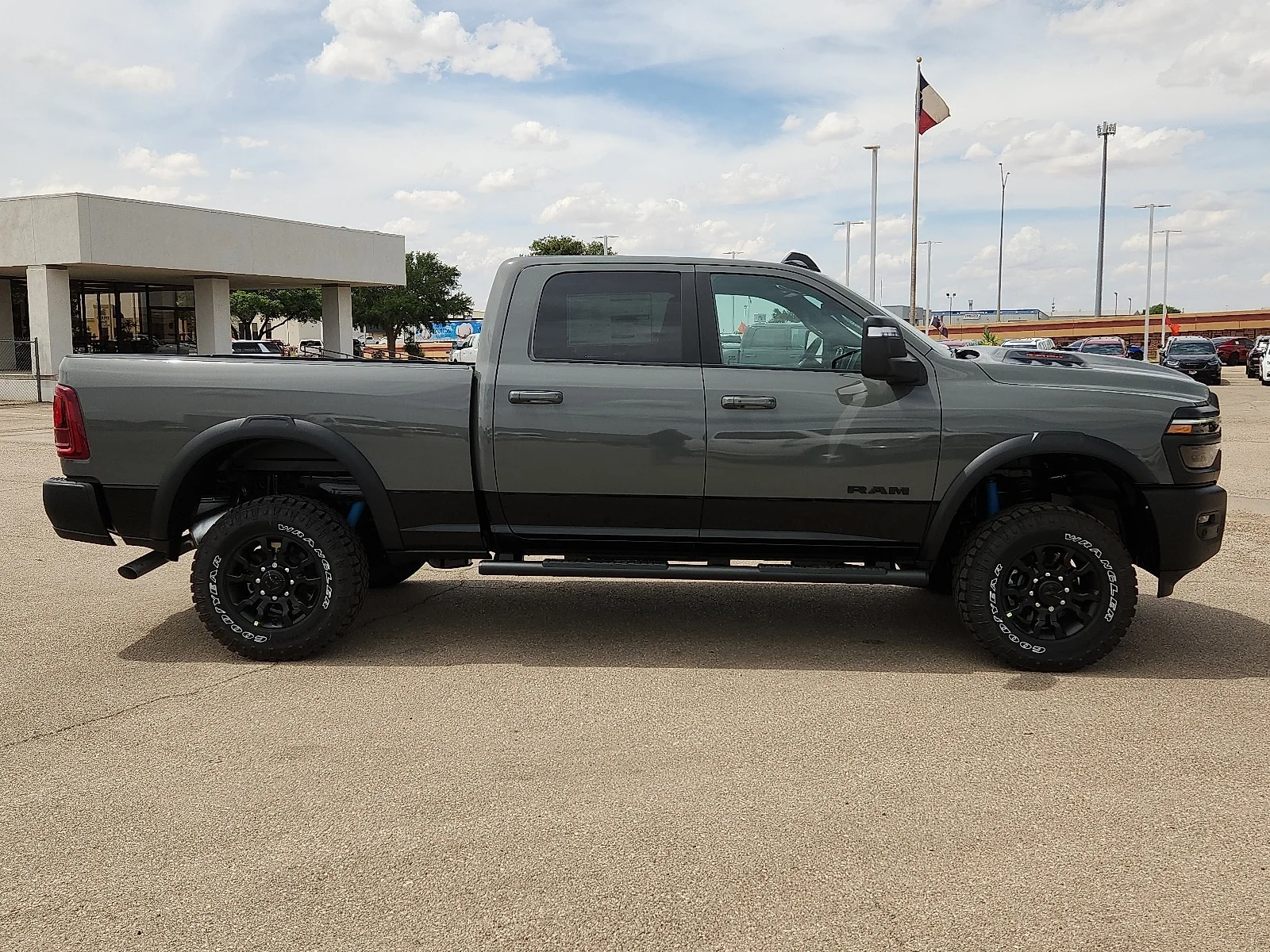 New 2026 Ceramic Gray Clear-Coat  Paint Ram POWER WAGON CREW CAB 4X4 6