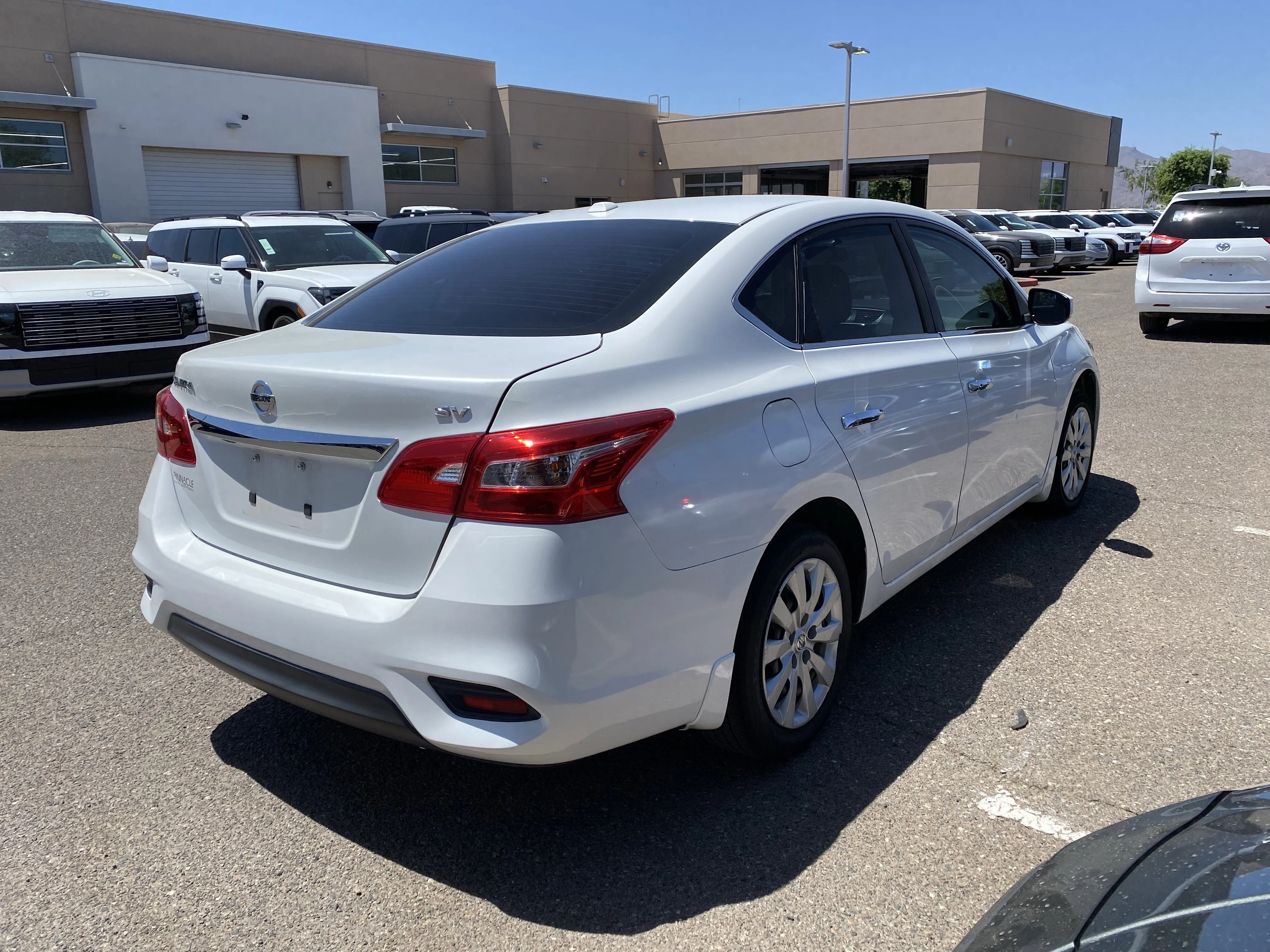 Used 2017 Nissan Sentra SV with VIN 3N1AB7AP7HY243201 for sale in Surprise, AZ