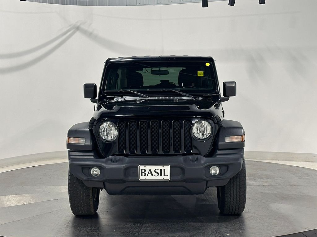 Used 2021 Black Jeep Unlimited Sport S image 9