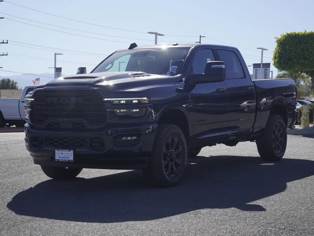 New 2026 Forged Blue Metallic Exterior Paint RAM Laramie image 8