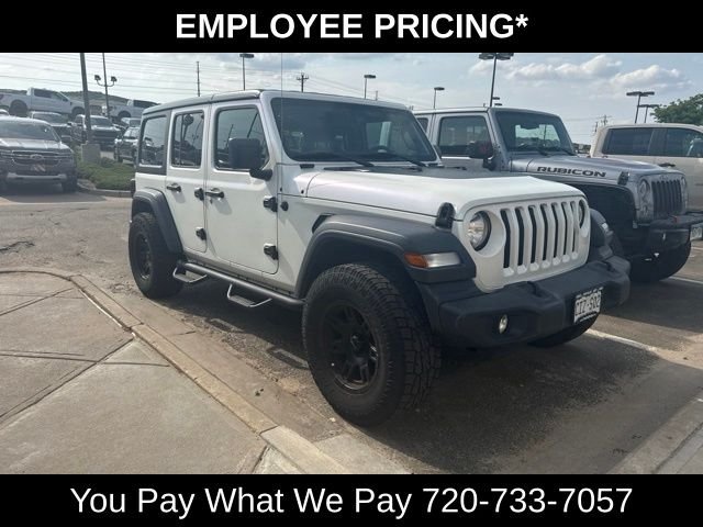 Used 2020 Silver Jeep Unlimited Sport S image 3