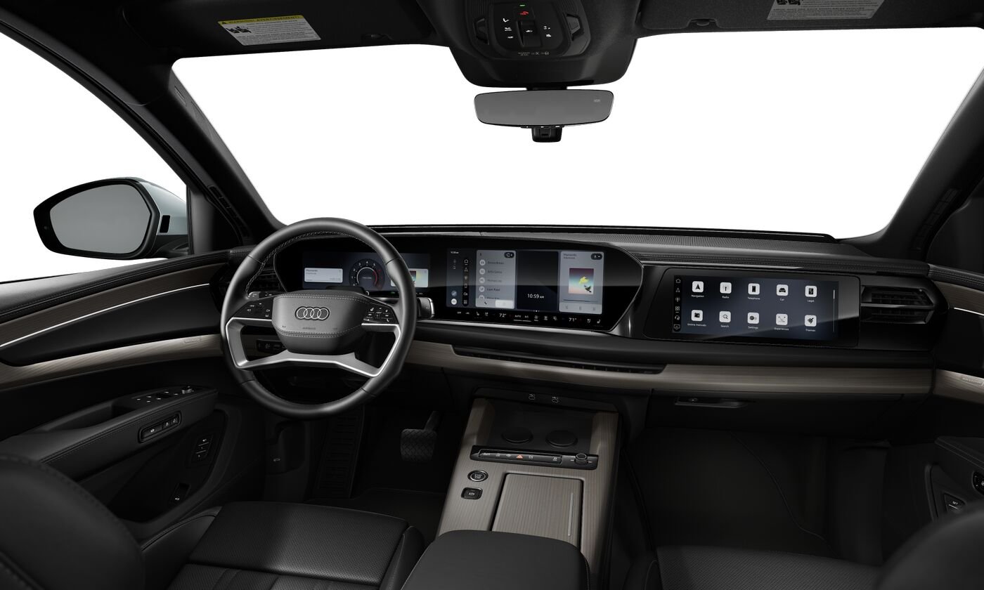 New 2027 Satellite Silver Metallic Audi Premium Plus TFSI quattro tiptronic image 3
