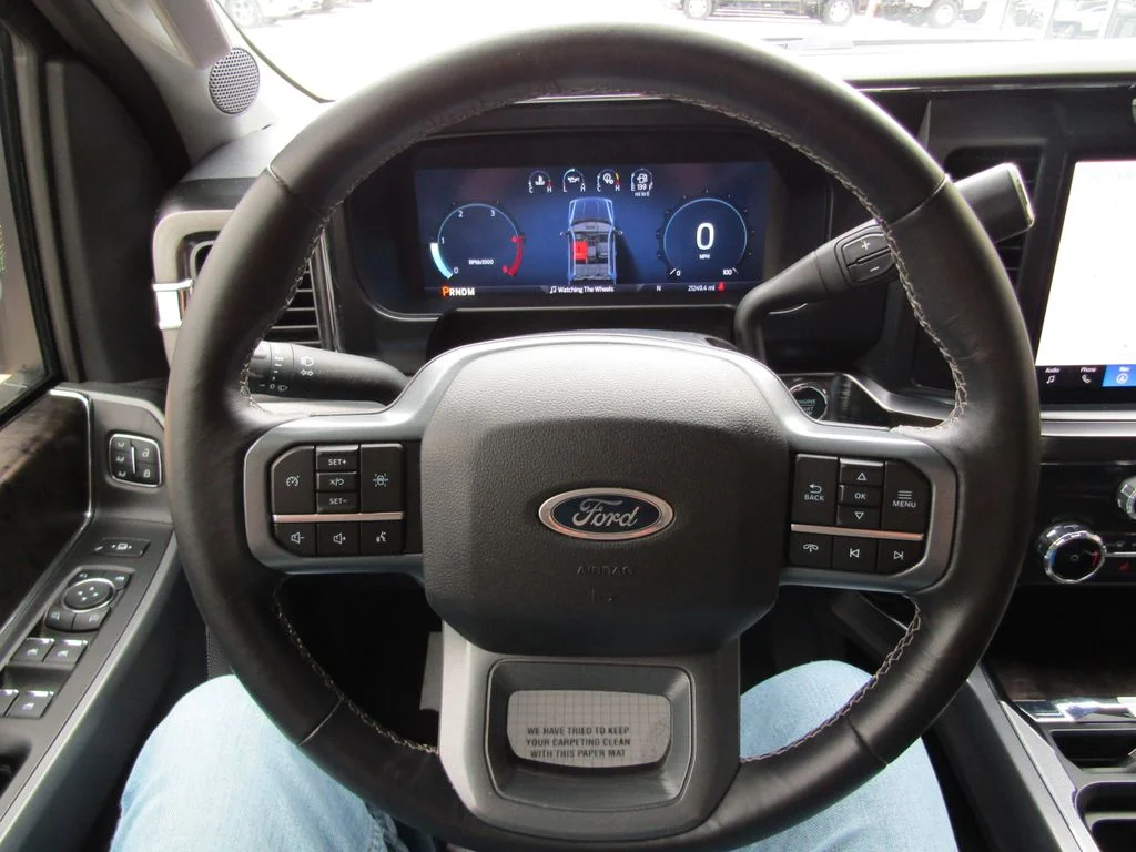 Used 2024 Gray Metallic Ford Lariat image 23