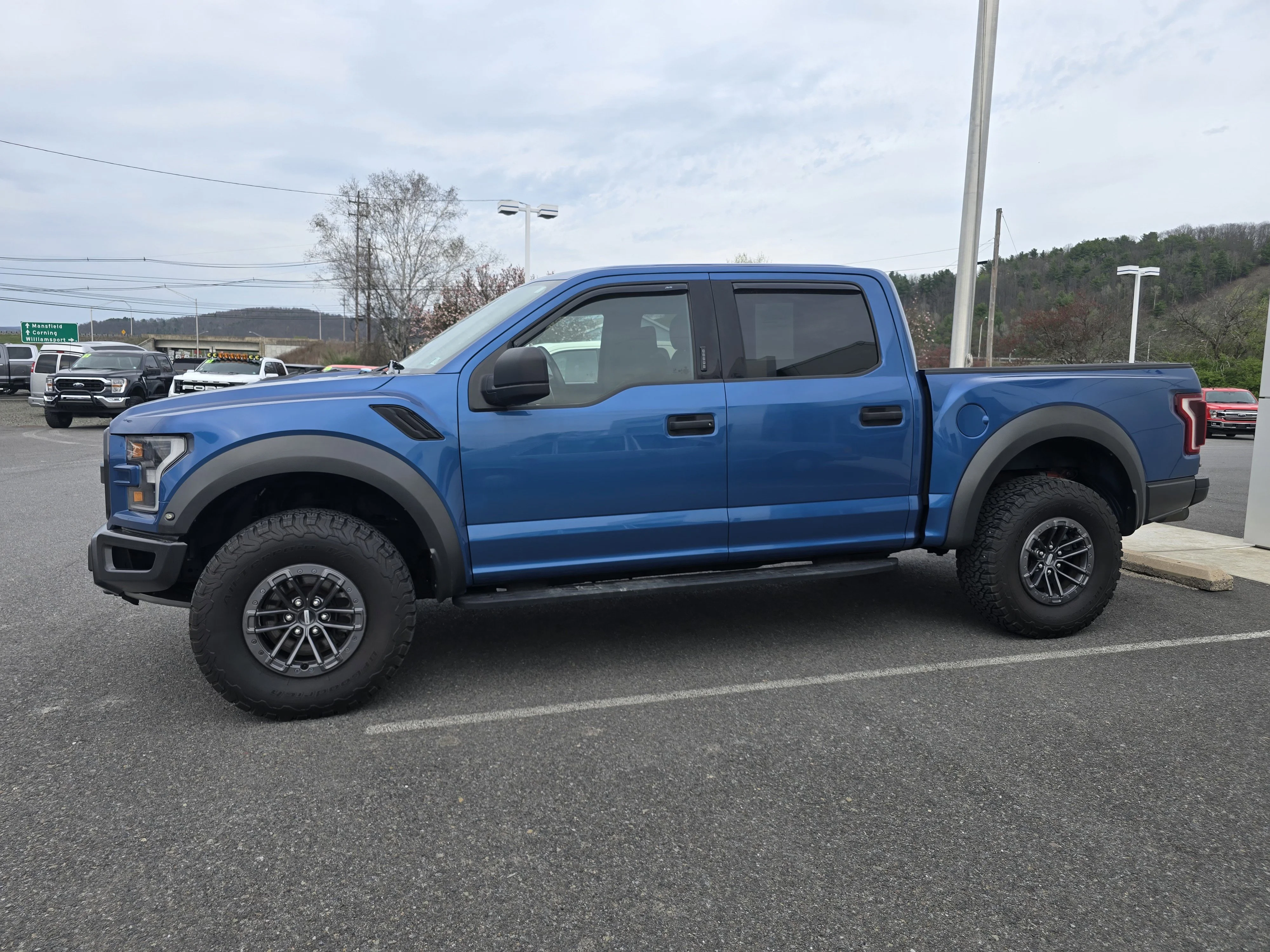 Used 2020 Ford Performance Blue Metallic Ford Raptor image 7