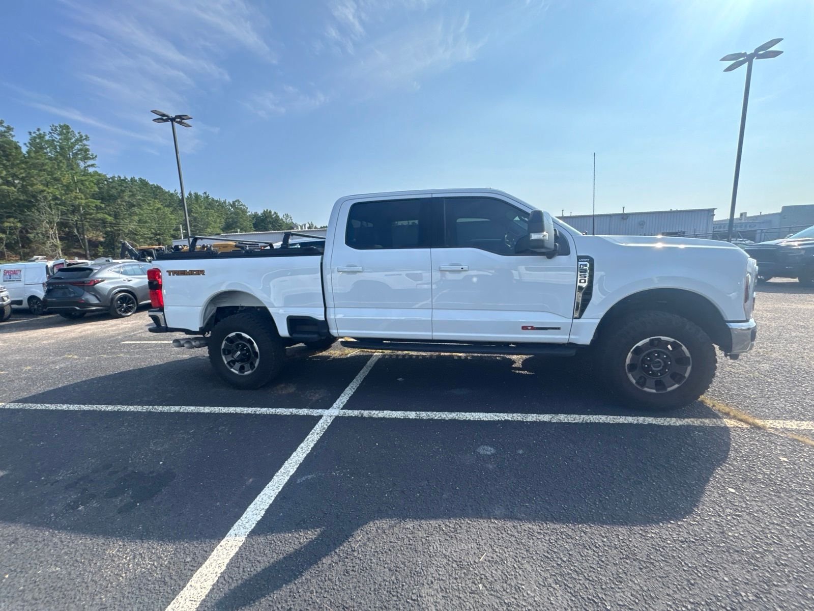 Used 2024 White Ford Lariat image 4