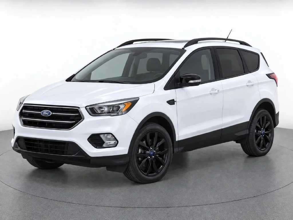 Used 2017 White Ford Titanium image 2