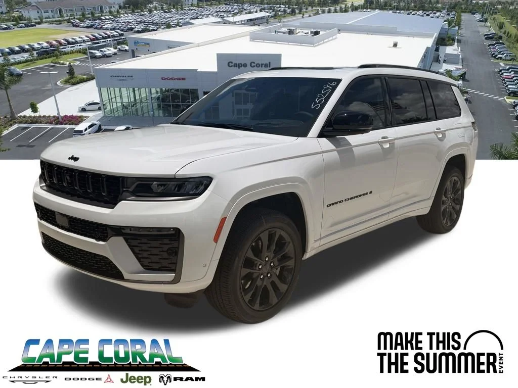 New 2026 Bright White Clear-Coat Exterior Paint Jeep Limited Reserve image 1