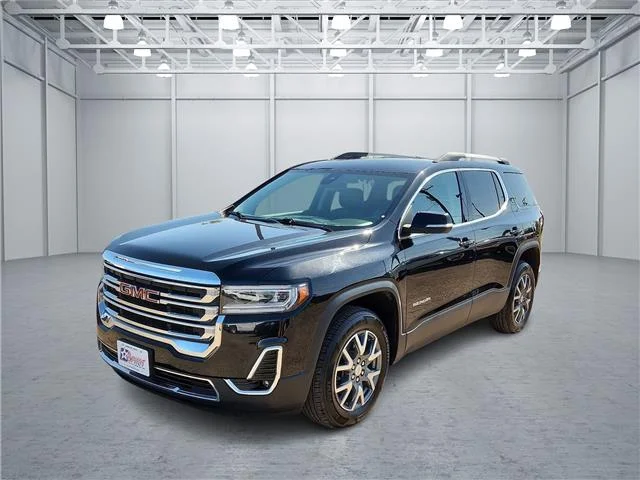 Used 2023 Black GMC SLT All-Wheel Drive image 1