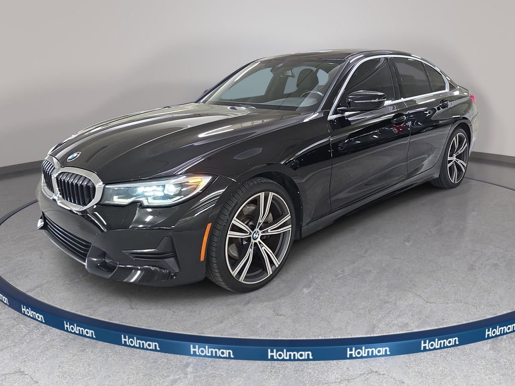 Used 2020 Jet Black BMW 330i image 1