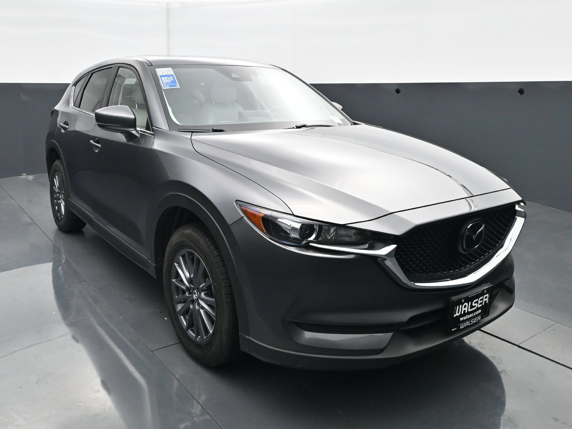 Used 2021 Machine Gray Metallic Mazda Touring AWD image 11