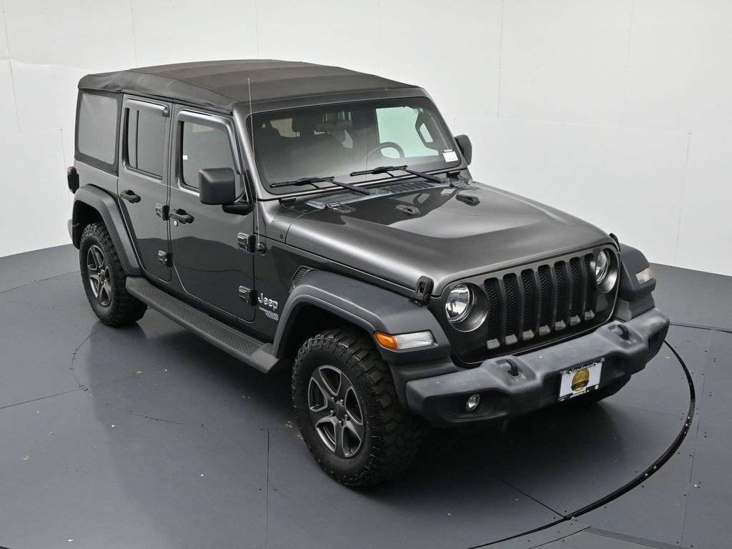 Used 2018 Crystal Metallic Jeep Unlimited Sport S image 14