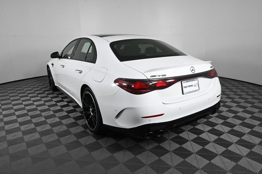 New 2026 MANUFAKTUR Moonlight White Metallic Mercedes-Benz AMG® E 53 E 4MATIC+ Sedan image 4