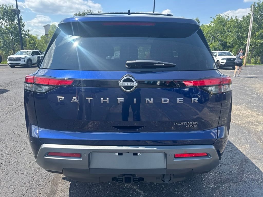 New 2026 Deep Ocean Blue Pearl Nissan Platinum image 4