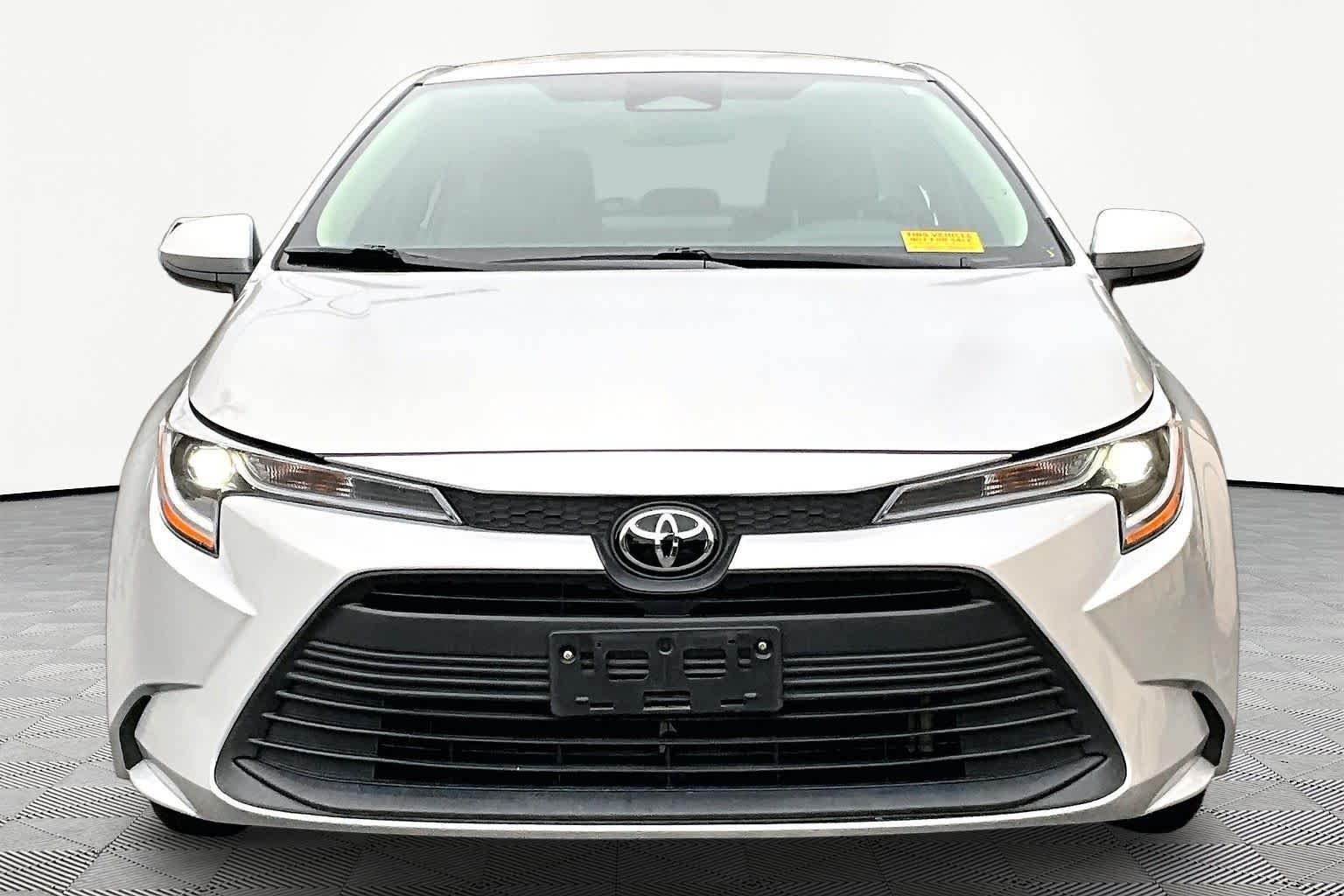 Used 2025 Classic Silver Metallic Toyota LE image 4