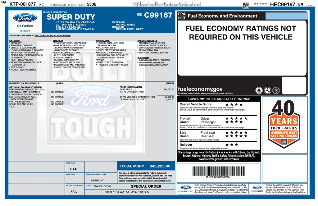 Used 2017 Oxford White Ford XLT image 9