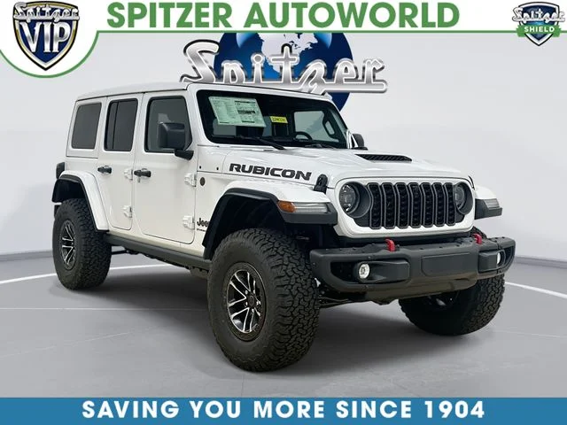 New 2026 Bright White Clear-Coat Exterior Paint Jeep Rubicon X image 1