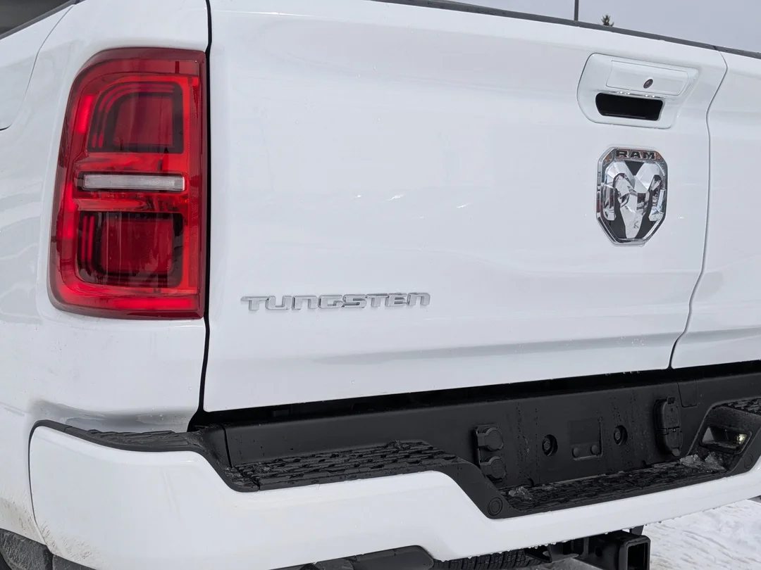 New 2026 White RAM Tungsten - - Hurricane HO Turbo - Multi-Function Tailgate - Prem Lthr - Trailer Brake & More! image 11