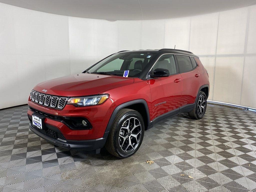 Used 2025 Red Hot Pearlcoat Jeep Limited image 11