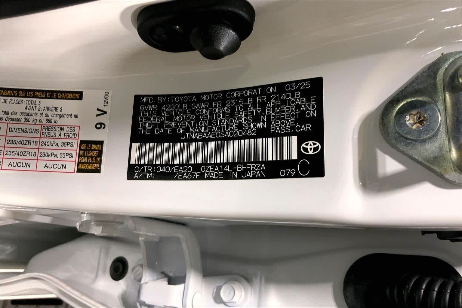 Used 2025 Ice Cap Toyota Premium image 68