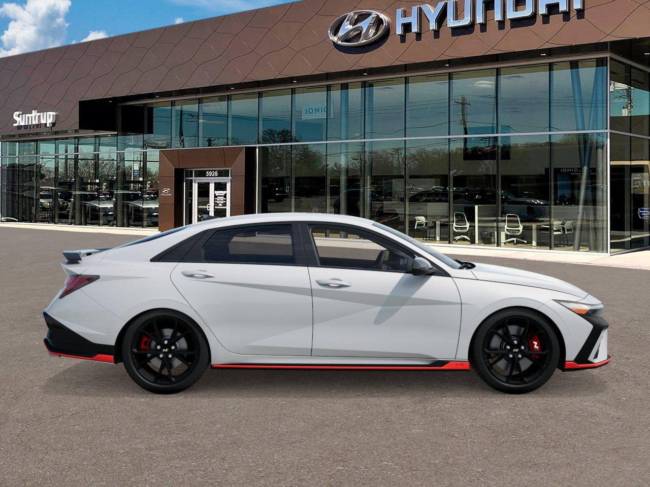 New 2026 Atlas White Hyundai Sedan image 7