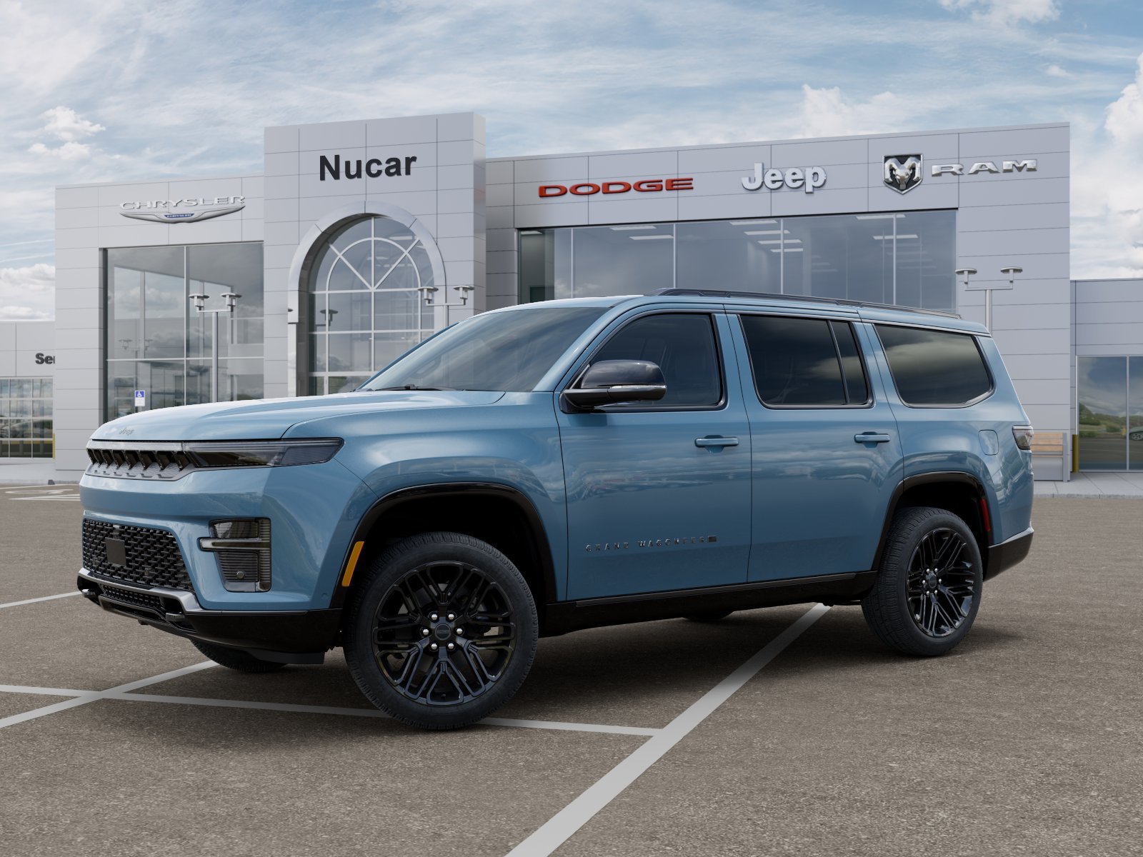 New 2026 Steel Blue Exterior Paint Jeep Grand Wagoneer image 3