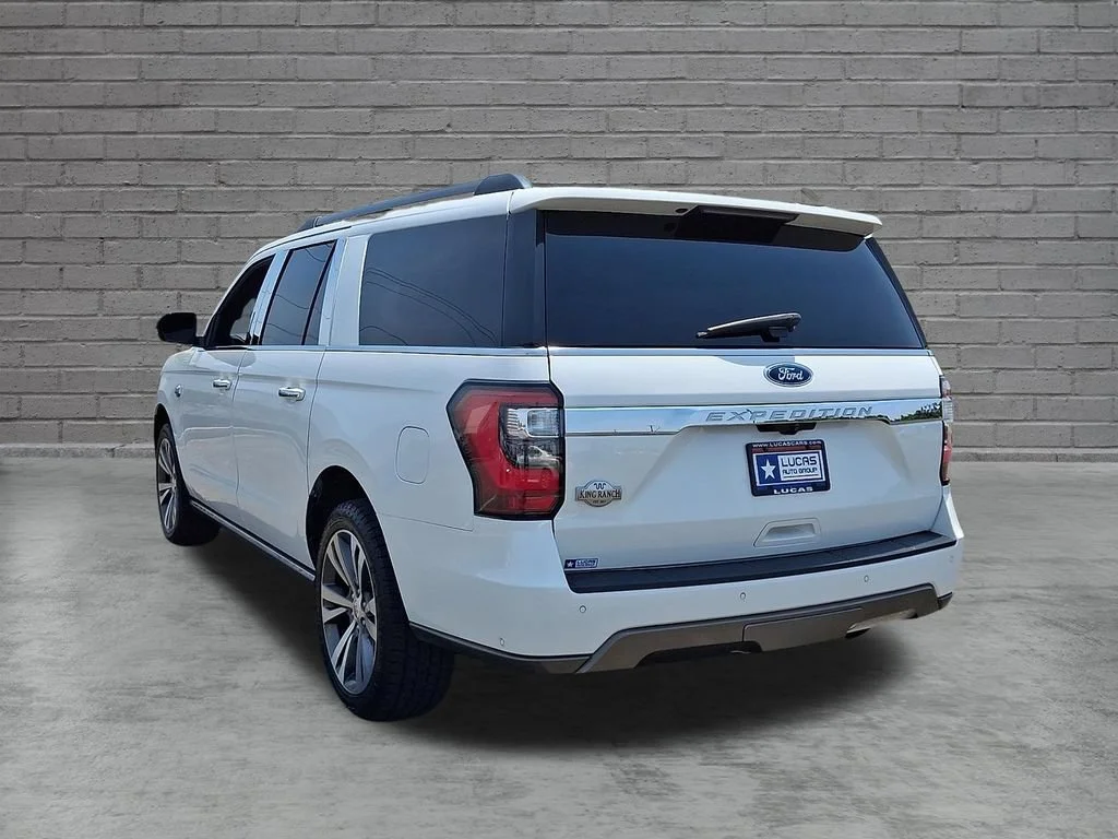 Used 2021 White Ford King Ranch MAX image 9