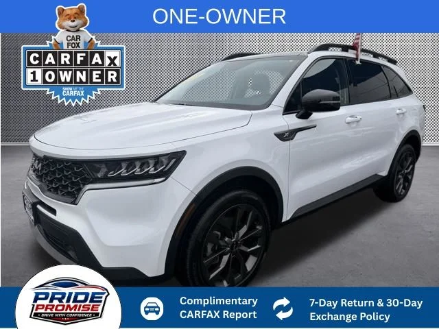 Used 2023 White Kia X-Line EX image 1