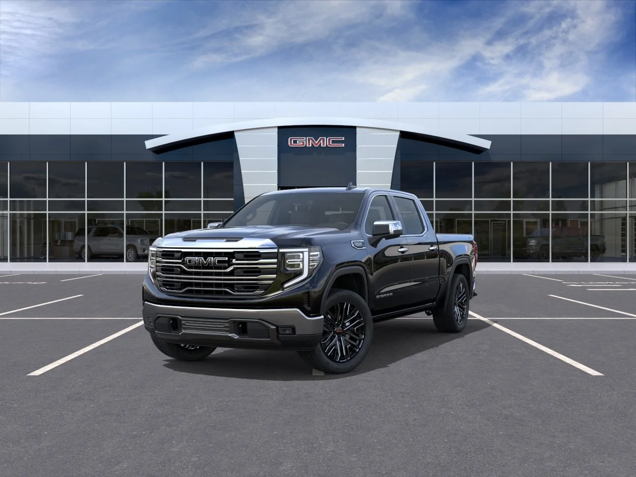 New 2026 Onyx Black GMC SLT image 28