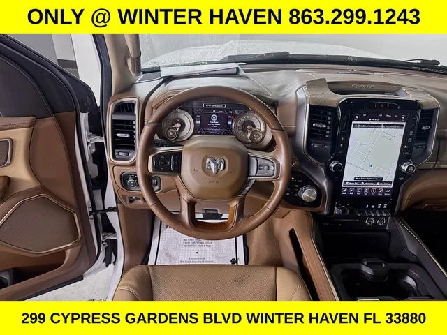 Certified Used 2019 White Ram Laramie Longhorn image 20