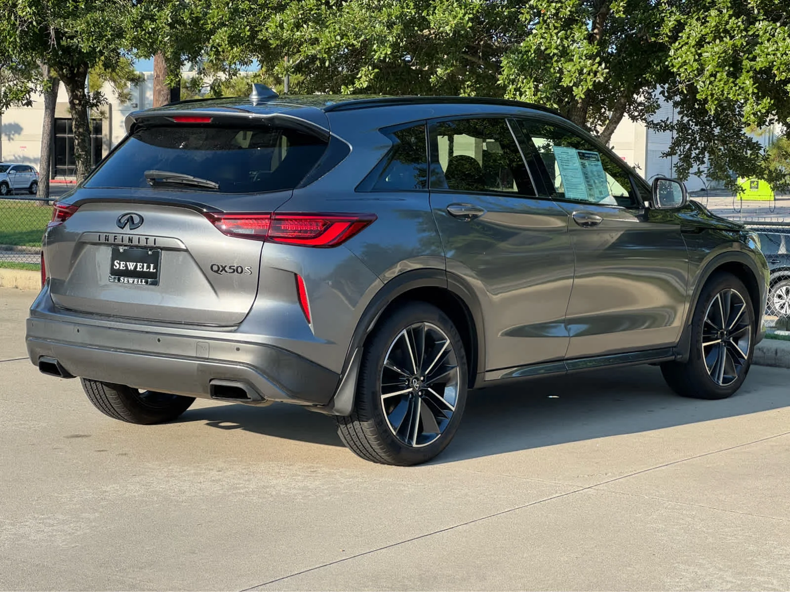 Certified Used 2023 Graphite Shadow INFINITI SPORT image 5