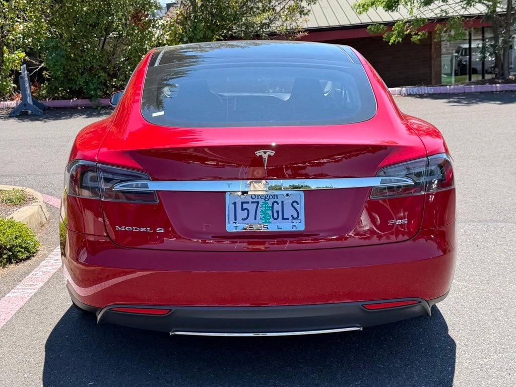 Used 2013 Red Tesla Performance image 6