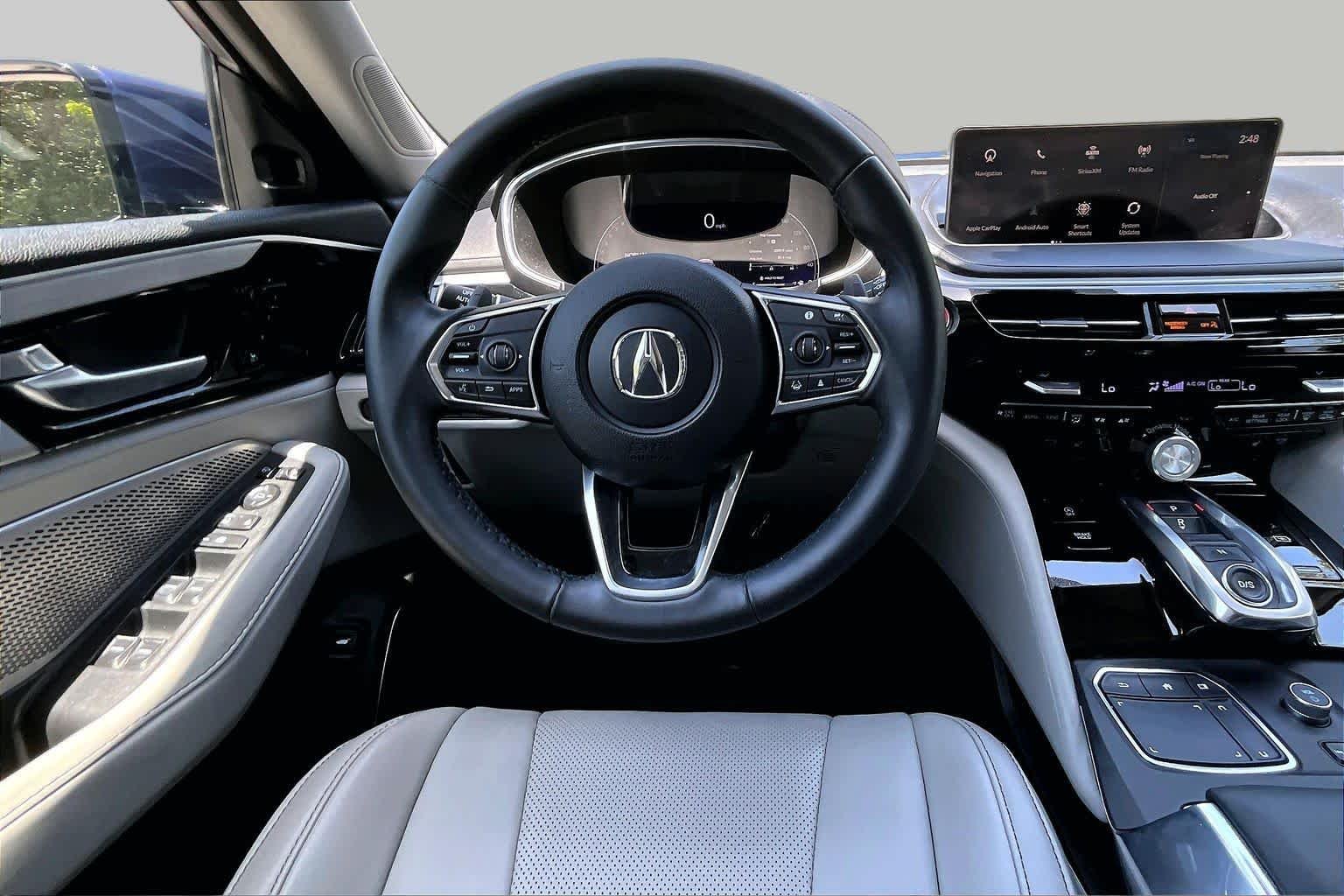 Used 2022 Fathom Blue Pearl Acura w/Technology Package image 6