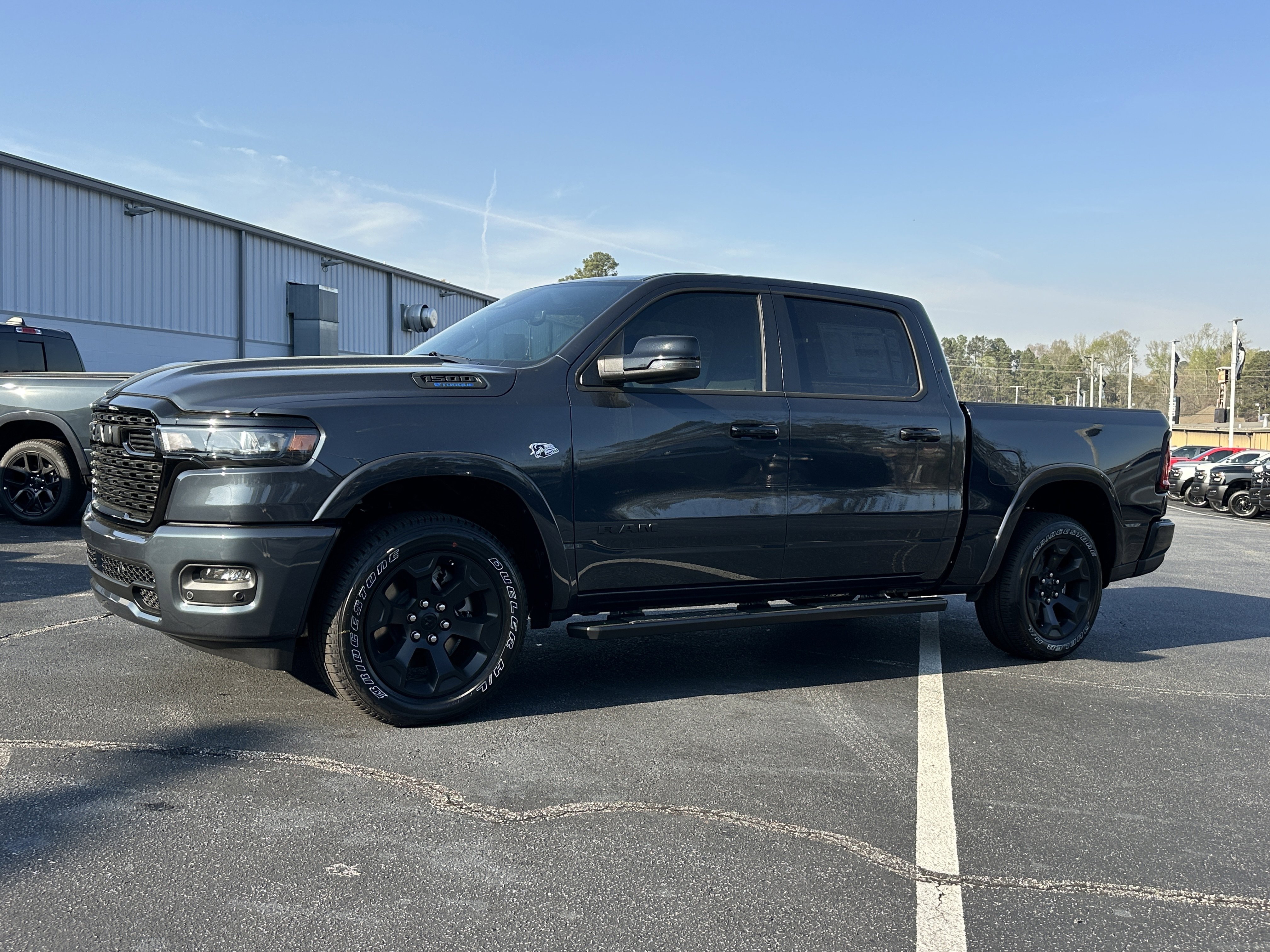 New 2026 Forged Blue Metallic Exterior Paint RAM Big Horn image 4