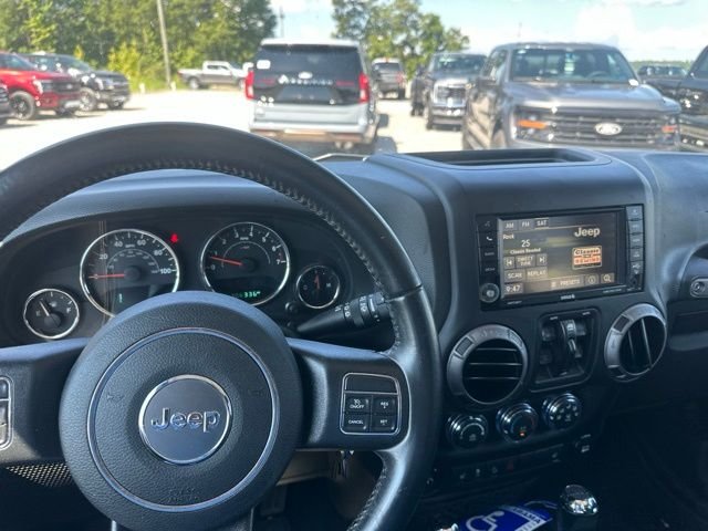 Used 2017 Black Clearcoat Jeep Unlimited Sport image 11