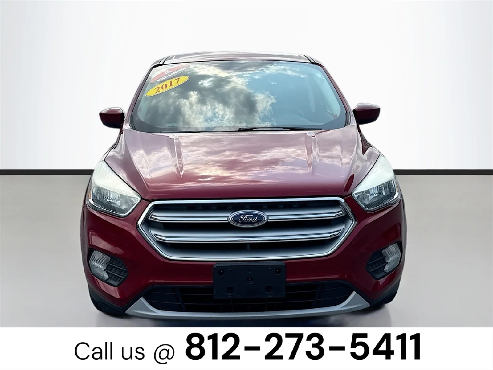Used 2017 Ford Escape SE with VIN 1FMCU0GD8HUA12262 for sale in Madison, IN