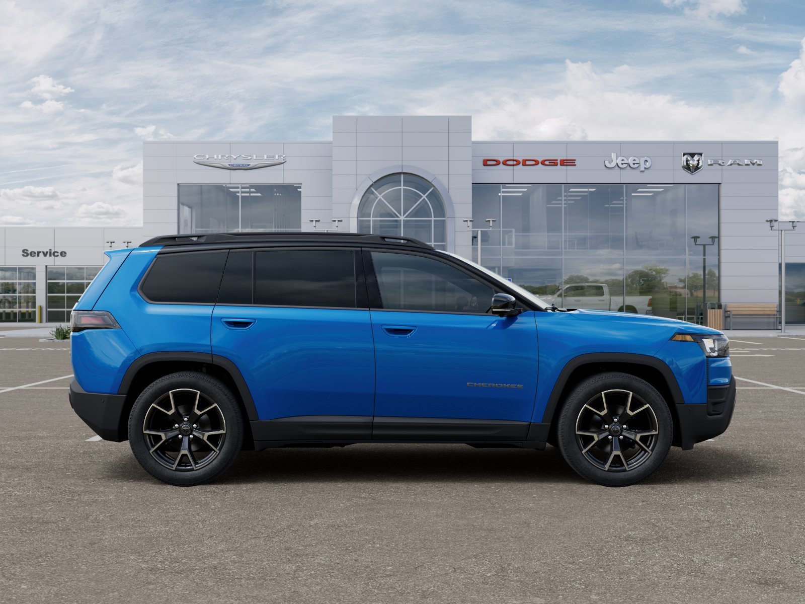 New 2026 Hydro Blue Pearl-Coat Exterior Paint Jeep Overland image 21