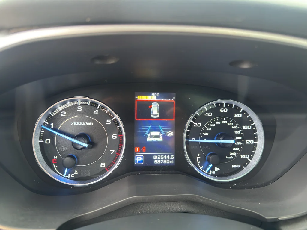 Used 2021 Crimson Red Pearl Subaru Limited image 24
