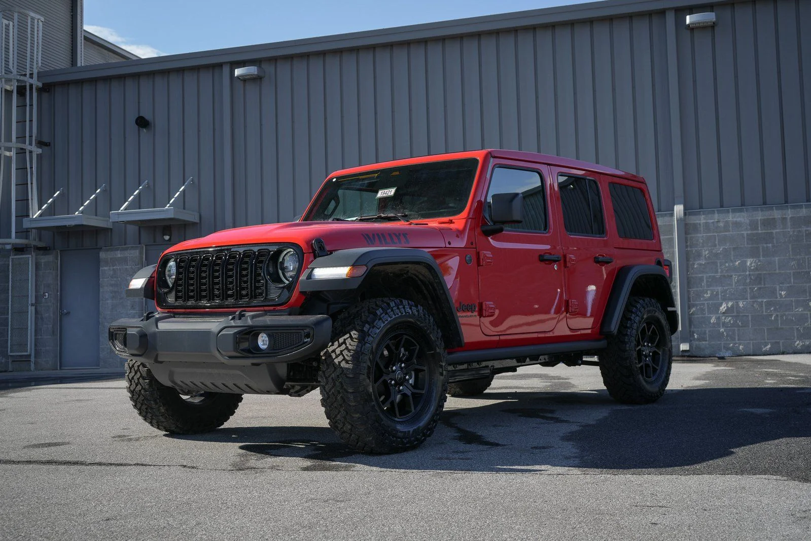 New 2026 Red Jeep Willys image 3