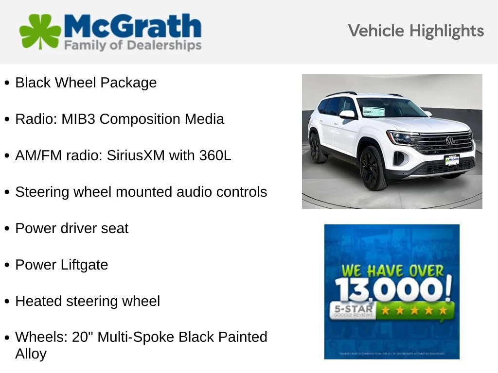 2026 Volkswagen Atlas SE w/Tech - Photo 6