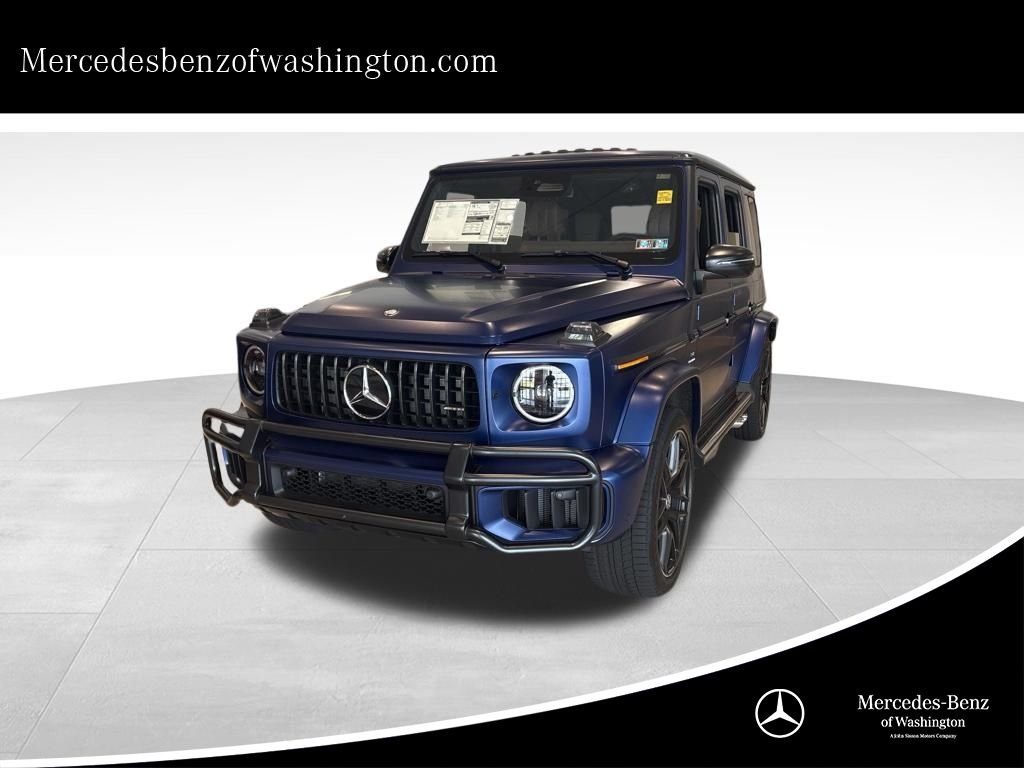 New 2026 MANUFAKTUR Exclusive Brilliant Blue Magno Mercedes-Benz AMG® G 63 SUV image 1