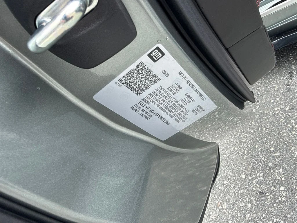 Used 2023 Gray Chevrolet Z06 image 29
